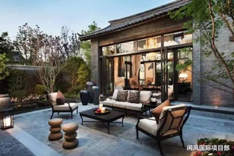 中式別墅庭院設(shè)計要素及設(shè)計注意事項（效果圖）