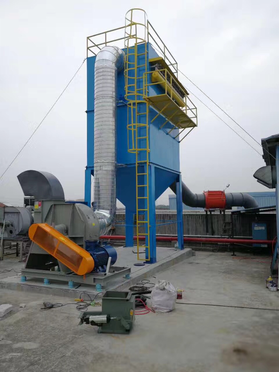 綠深防爆布袋除塵器 綠深防爆布袋除塵器