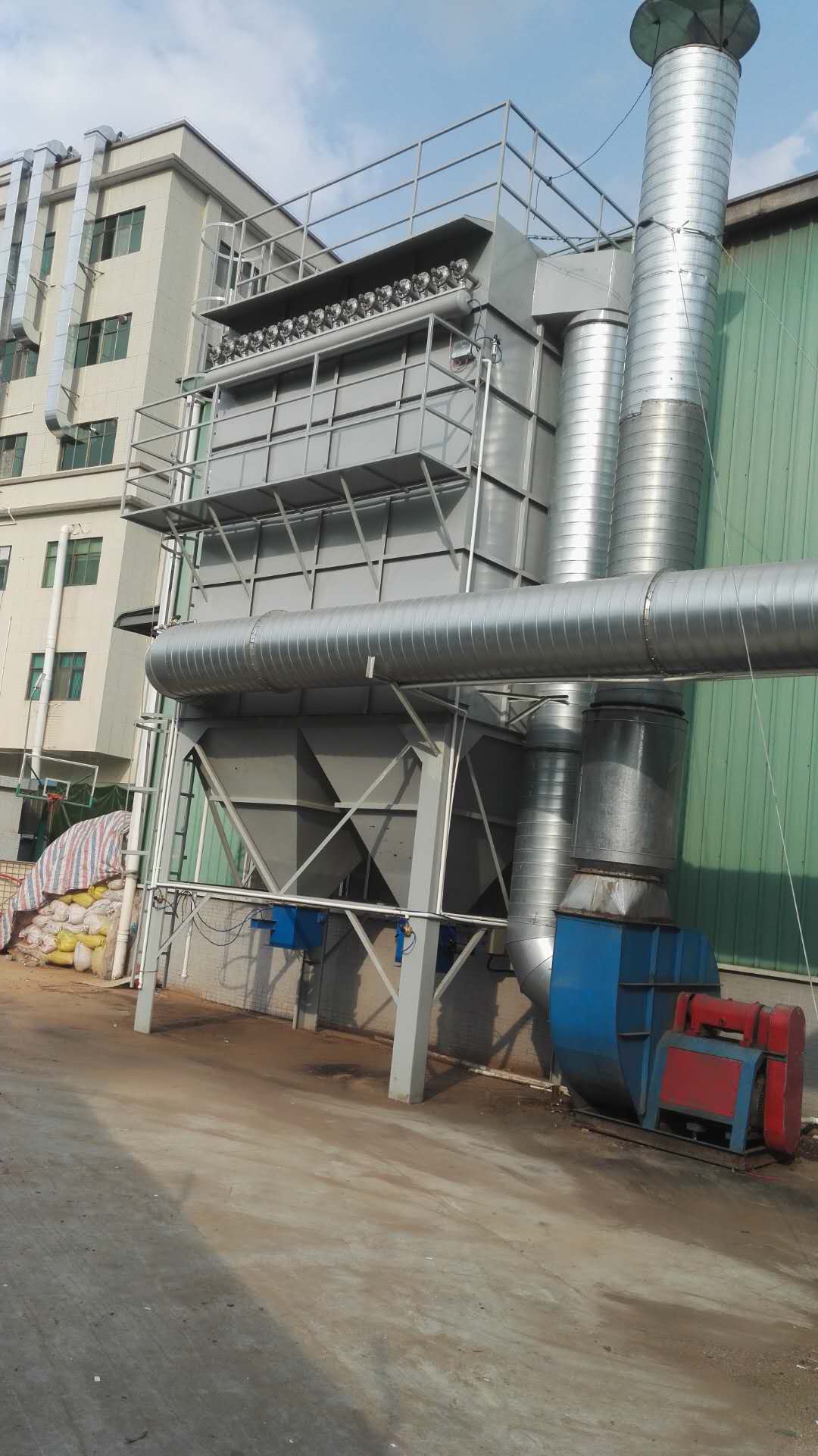 綠深防爆布袋除塵器 綠深防爆布袋除塵器