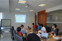 2020年的3月國內疫情還沒過去，東鴻已經在給客戶開環保驗收專家會啦！